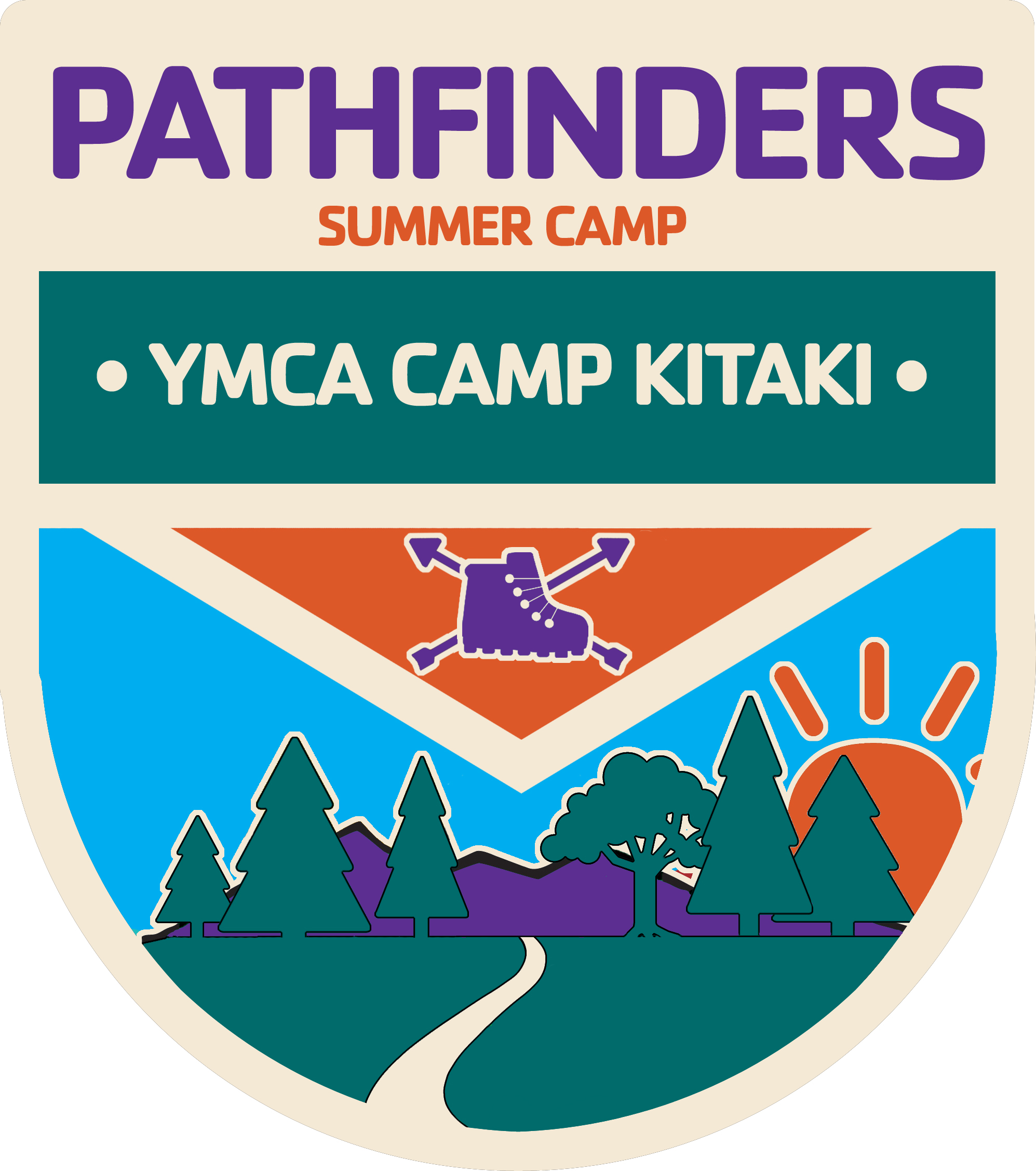 A badge for the Pathfinders camp